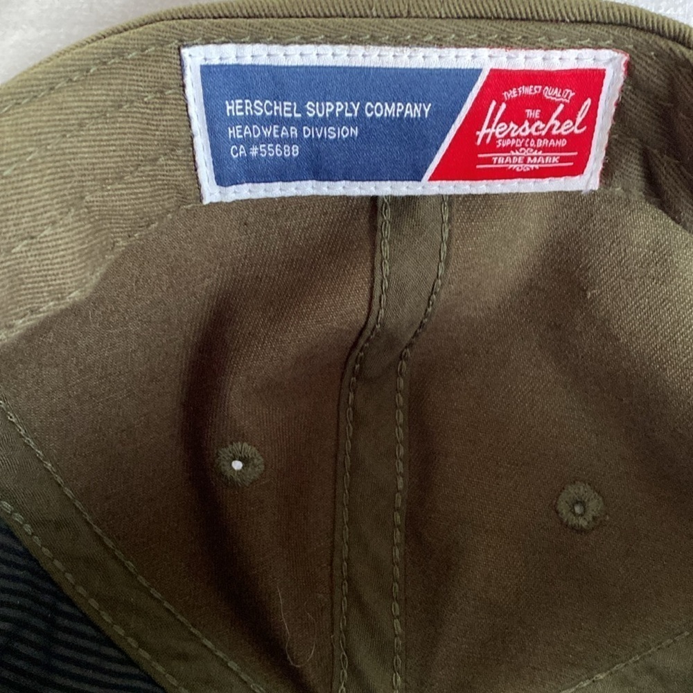 Herschel Tall Mesh Shop Cap Ivy Military Army Green 6 Panel Hat. OSFM - Picture 9 of 11